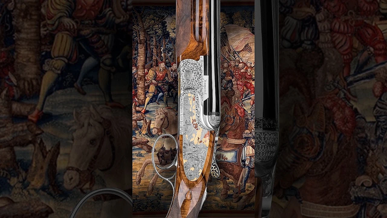 This gun has 1000 hours of engraving...