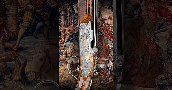 This gun has 1000 hours of engraving...