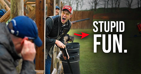 We Invented A New Shooting Sport!?