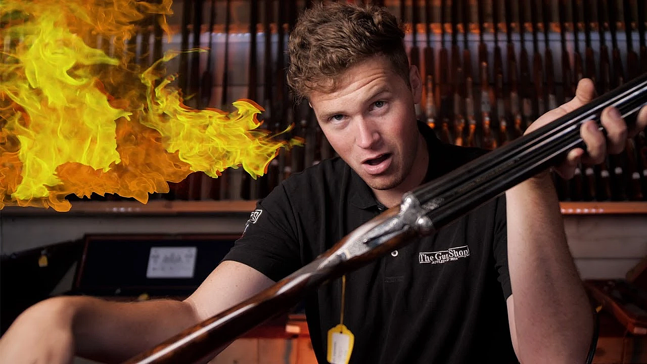 Joseph Manton Triple Barrel Shotgun