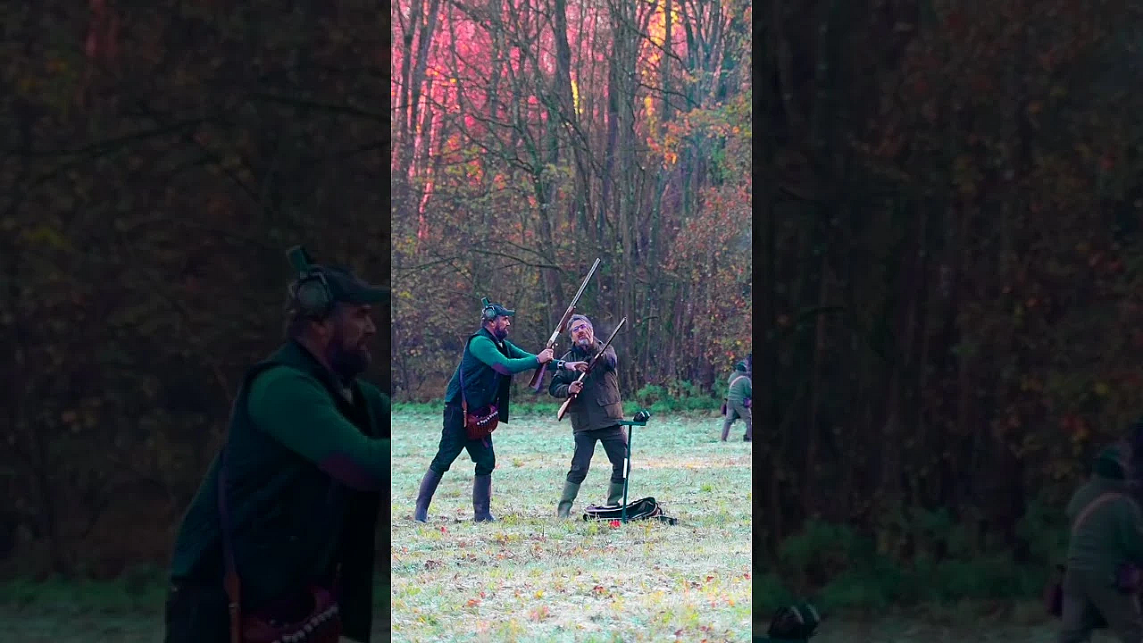 Big Swing On Driven Pheasants!