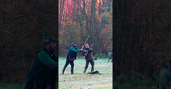 Big Swing On Driven Pheasants!