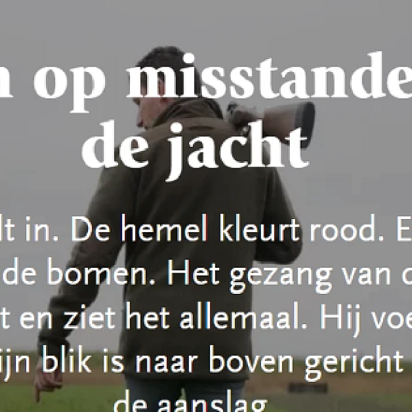 Jagen op jagers…
