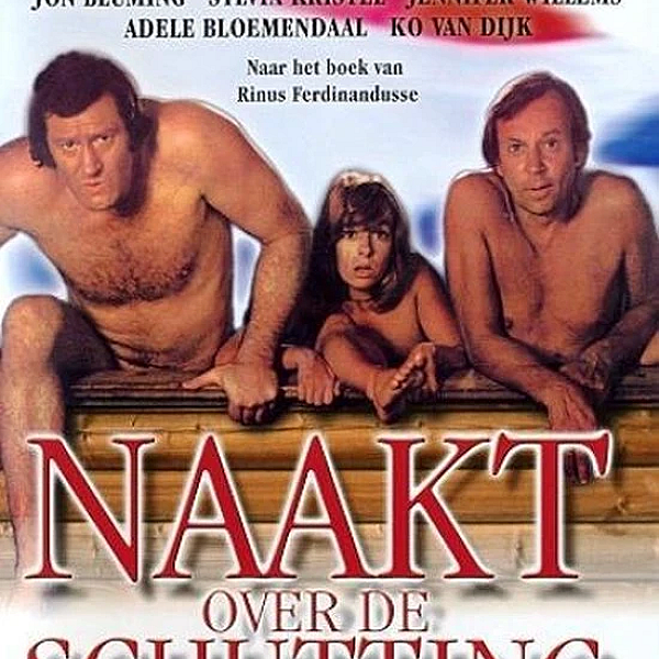 Naakt over de schutting